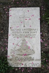 Boulogne Eastern Cemetery - Hunt, Alfred John